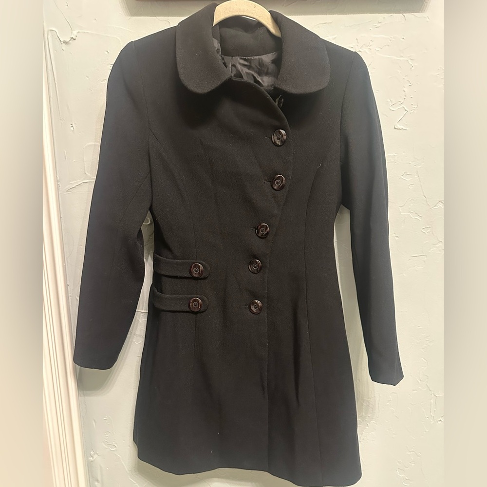 Elegant Black Women's Coat